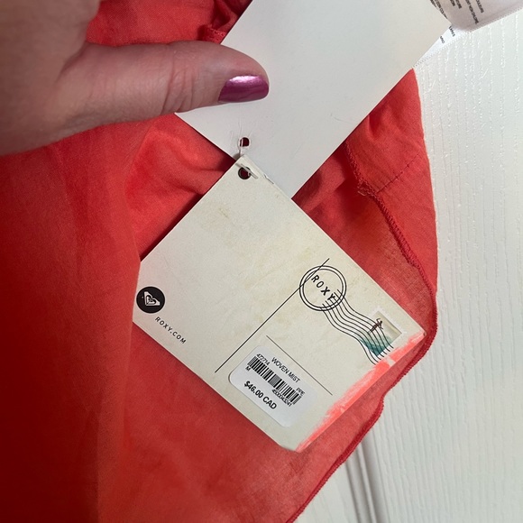 Roxy Orange Crop Top - Picture 4 of 7